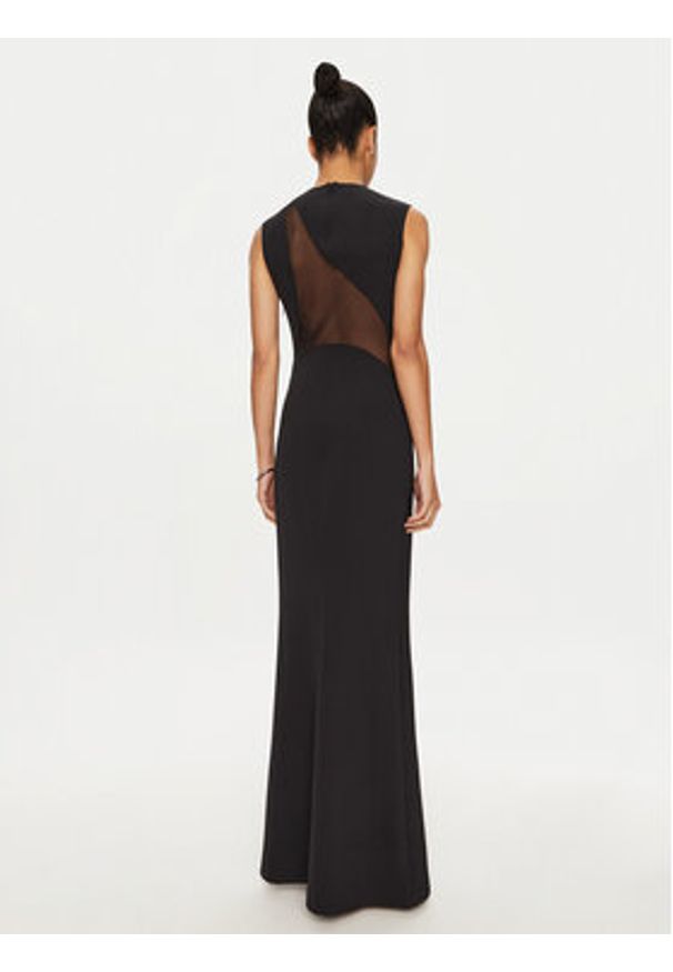 Pinko - PINKO Sukienka wieczorowa Capezzana 102844 A1JR Czarny Regular Fit. Kolor: czarny. Materiał: syntetyk. Styl: wizytowy