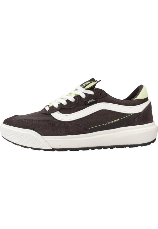 Tenisówki Vans Model Mte Ultrarange 2.0 Se Kolor Brązowy. Kolor: brązowy. Materiał: tkanina, skóra. Sport: skateboard