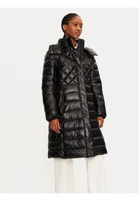 JOOP! Płaszcz zimowy 30039182 Czarny Regular Fit. Kolor: czarny. Materiał: syntetyk. Sezon: zima