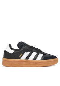 Adidas - adidas Sneakersy Samba Xlg JH6517 Czarny. Kolor: czarny. Materiał: skóra