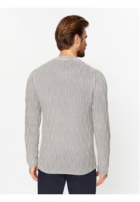 JOOP! Jeans Sweter 30037700 Szary Modern Fit. Kolor: szary. Materiał: bawełna #4