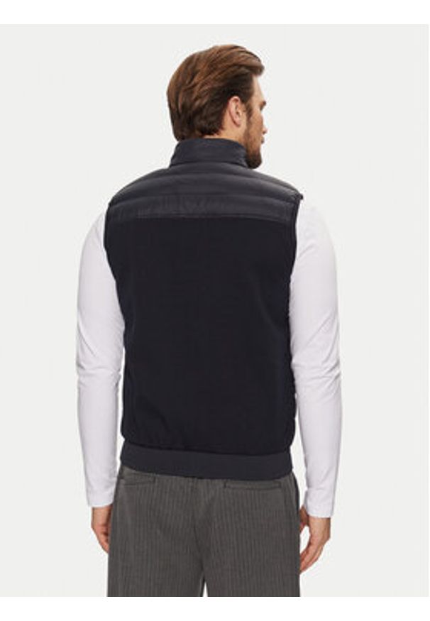 TOMMY HILFIGER - Tommy Hilfiger Kamizelka MW0MW38982 Granatowy Regular Fit. Kolor: niebieski. Materiał: syntetyk