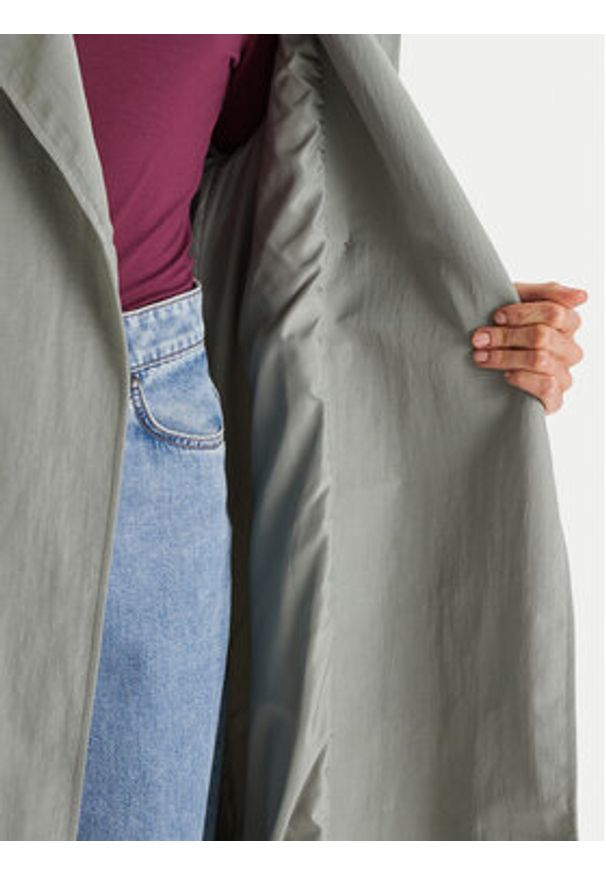 Calvin Klein Jeans Trencz LV047F509G Szary Regular Fit. Kolor: szary. Materiał: syntetyk