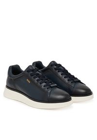 BOSS Sneakersy Bulton 50568773 Granatowy. Kolor: niebieski. Materiał: skóra #5