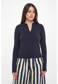 Weekend Max Mara - Sweter damski polo Palanca WEEKEND MAX MARA. Typ kołnierza: polo #4