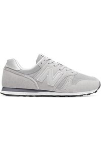 Buty męskie New Balance ML373CE2 - szare. Okazja: na co dzień. Zapięcie: sznurówki. Kolor: szary. Materiał: guma, materiał, syntetyk, zamsz. Szerokość cholewki: normalna. Model: New Balance 373