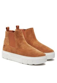 Timberland Sztyblety Laurel Court TB0A41VJEIZ1 Beżowy. Kolor: beżowy. Materiał: skóra, zamsz #4