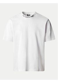 The North Face T-Shirt Zumu NF0A87DD Biały Regular Fit. Kolor: biały. Materiał: bawełna #4