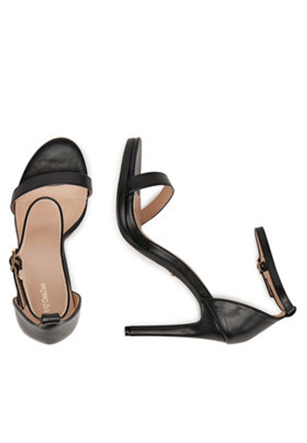 DeeZee Sandały NEW BUENA Czarny. Kolor: czarny. Materiał: syntetyk, materiał