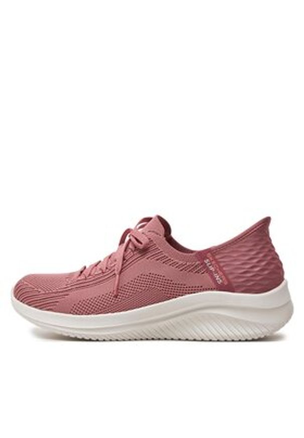 skechers - Skechers Sneakersy Ultra Flex 3.0-Brilliant Path 149710/MVE Różowy. Kolor: różowy. Materiał: mesh