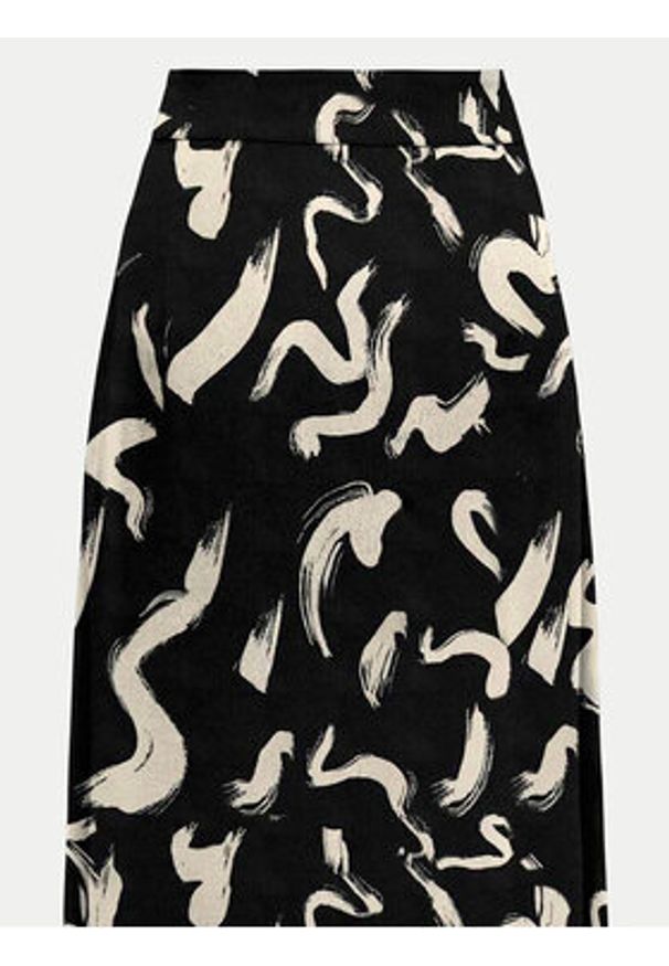 only - ONLY Spódnica midi Nova 15331905 Czarny Regular Fit. Kolor: czarny. Materiał: syntetyk