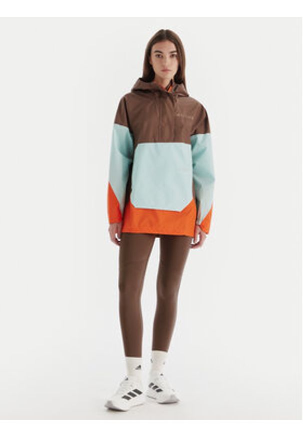 Adidas - adidas Kurtka anorak Terrex Xploric 2.5L JL9813 Kolorowy Loose Fit. Materiał: syntetyk. Wzór: kolorowy