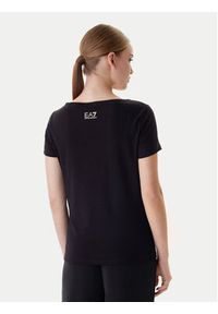 EA7 Emporio Armani T-Shirt 7W000978 AF10373 UC001 Czarny Slim Fit. Kolor: czarny. Materiał: bawełna #4