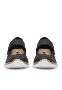 Rieker Półbuty N42B0-14 Granatowy. Kolor: niebieski. Materiał: materiał #5