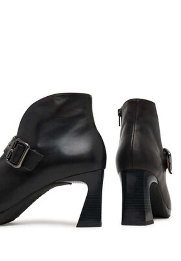 Hispanitas Botki HI254244 Czarny. Kolor: czarny. Materiał: skóra