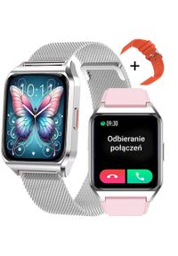 Zegarek damski SMARTWATCH Rubicon rozmowy E89F20 / 3 paski. Rodzaj zegarka: smartwatch