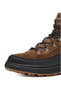 Geox Trekkingi U Granito + Grip B A U46FZD 022BC CS69B Brązowy. Kolor: brązowy. Materiał: zamsz, skóra. Sport: turystyka piesza #8
