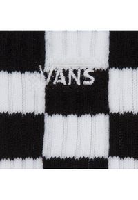 Vans Skarpety Wysokie Damskie Checkerboard Crew VN0A3H3NHU0 r.38,5/42 Czarny. Kolor: czarny. Materiał: materiał #2