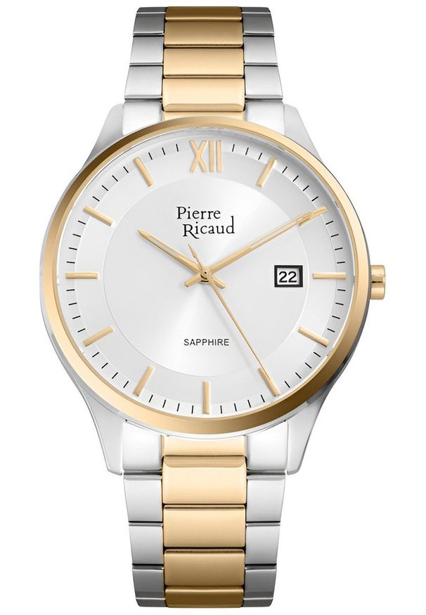 Zegarek męski Pierre Ricaud P97262.2163Q srebrny. Kolor: srebrny
