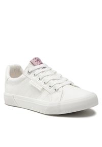 Sneakersy Cross Jeans JJ2R4043C White. Kolor: biały. Materiał: skóra