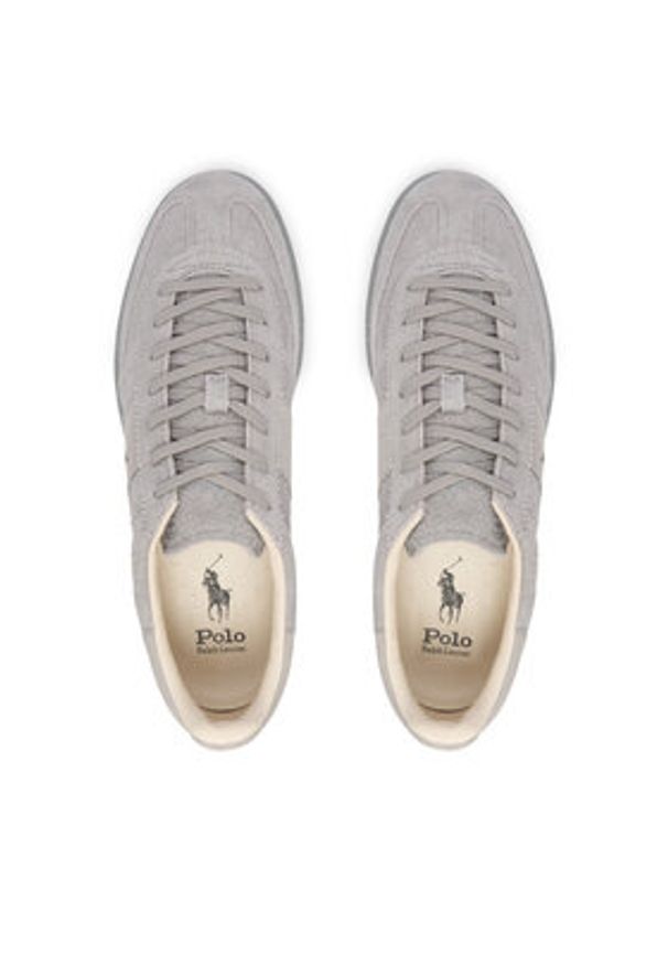Polo Ralph Lauren Sneakersy 809P01617001 Szary. Kolor: szary. Materiał: zamsz, skóra