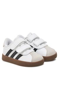 Adidas - adidas Sneakersy Vl Court 3.0 Cf I ID9157 Biały. Kolor: biały. Materiał: skóra
