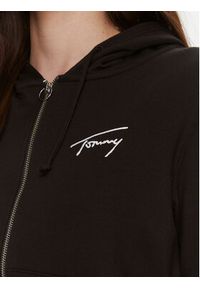 Tommy Jeans Bluza Signature DW0DW17338 Czarny Regular Fit. Kolor: czarny