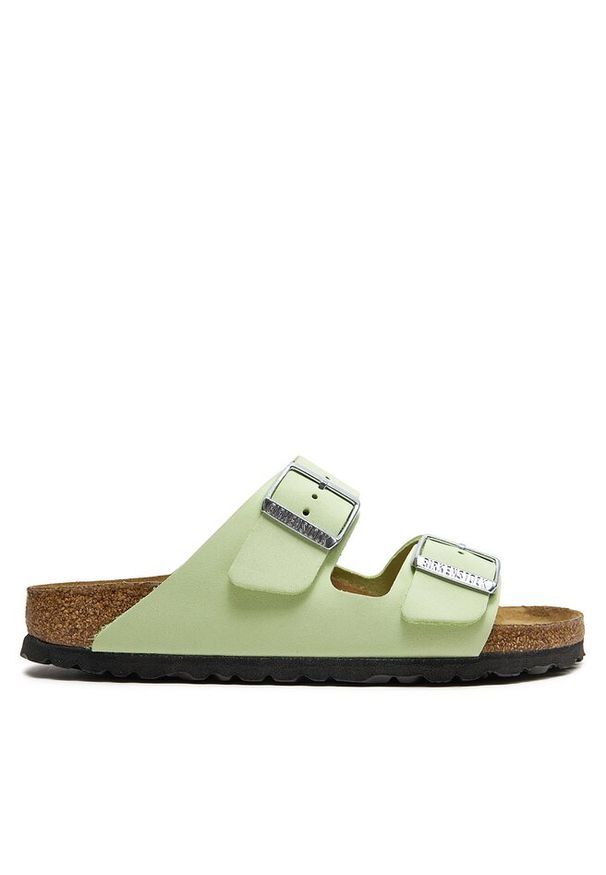 Klapki Birkenstock. Kolor: zielony