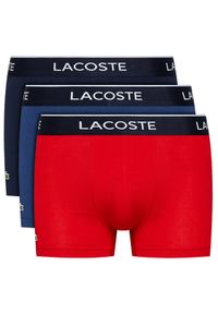 Lacoste Komplet 3 par bokserek 5H3389 Kolorowy. Materiał: bawełna. Wzór: kolorowy