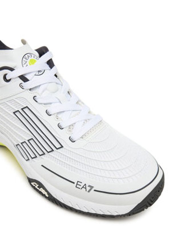 EA7 Emporio Armani Sneakersy X8X242 XK438 MZ159 Biały. Kolor: biały. Materiał: materiał