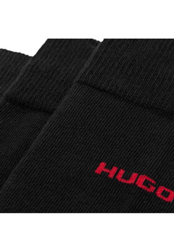 Hugo - HUGO Skarpety długie 50493253 Czarny. Kolor: czarny. Materiał: bawełna