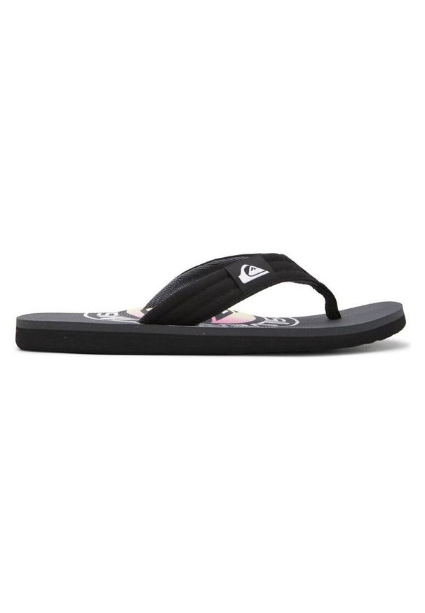 Quiksilver - Sandały dla Mężczyzn MOLOKAI LAYBACK Szary. Kolor: szary. Materiał: guma. Sezon: lato