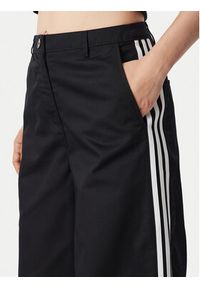 Adidas - adidas Spodnie materiałowe Tailored KS9370 Czarny Loose Fit. Kolor: czarny. Materiał: bawełna #6