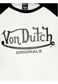 Von Dutch Longsleeve Lane 6 324 009 Biały Relaxed Fit. Kolor: biały. Materiał: bawełna. Długość rękawa: długi rękaw #3