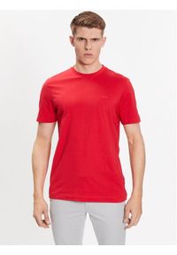 BOSS - Boss T-Shirt 50468347 Czerwony Regular Fit. Kolor: czerwony. Materiał: bawełna #1