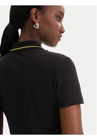 Versace Jeans Couture Sukienka codzienna 80HAOT03 CJ01T Czarny Slim Fit. Okazja: na co dzień. Kolor: czarny. Materiał: bawełna. Typ sukienki: proste. Styl: casual #5