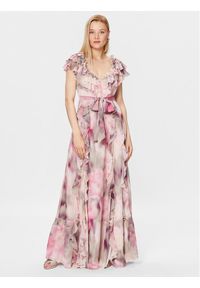 Ted Baker Sukienka letnia Karenie 268256 Kolorowy Regular Fit. Materiał: syntetyk. Wzór: kolorowy. Sezon: lato #1