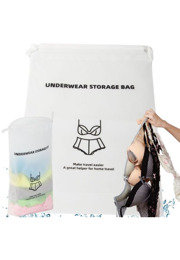 Verk Torba podróżna na bieliznę organizer do samolotu na podróż