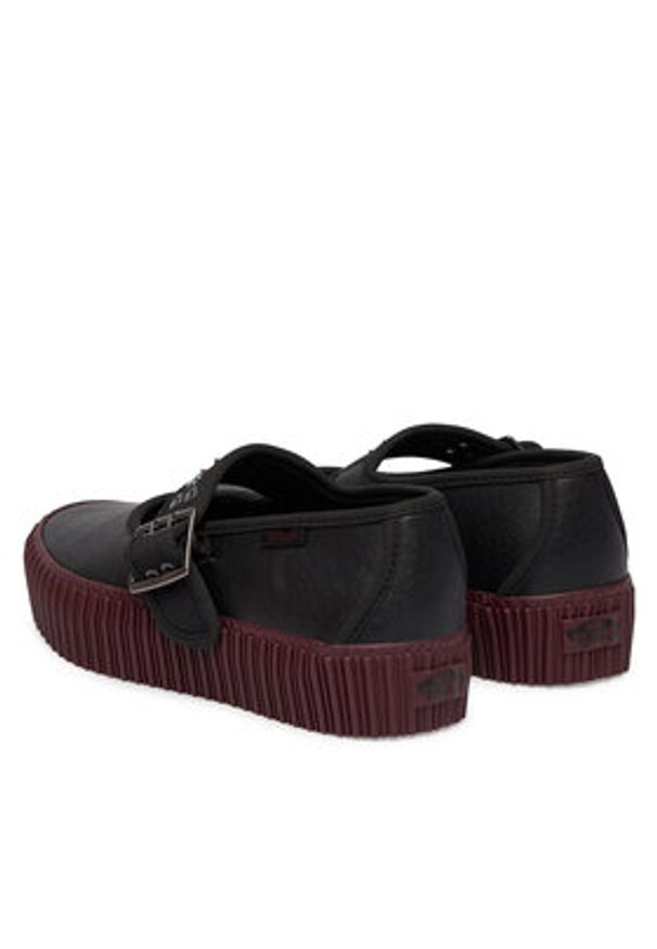 Vans Półbuty Mary Jane Creeper VN000D072Q11 Czarny. Kolor: czarny. Materiał: skóra