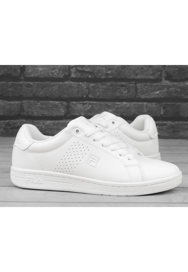 Buty do chodzenia damskie Fila Crosscourt. Kolor: biały. Sport: turystyka piesza