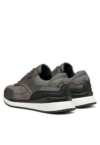 Geox Sneakersy U Branthon B Abx U56M6A 0EKBU C1115 Szary. Kolor: szary. Materiał: skóra