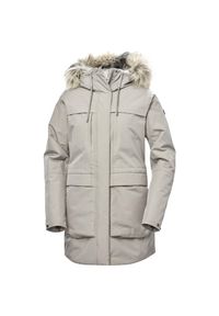 Parka dla kobiet Helly Hansen Coastal. Kolor: beżowy. Sezon: zima