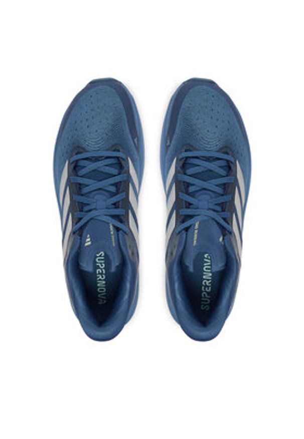 Adidas - adidas Buty do biegania Supernova Rise 3 JP8684 Granatowy. Kolor: niebieski. Materiał: materiał
