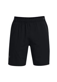 Spodnie treningowe męskie Under Armour 1370382001. Kolor: czarny, szary, wielokolorowy. Długość: krótkie. Sport: fitness
