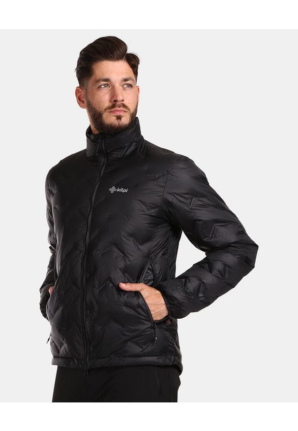 Męska kurtka puchowa Kilpi PAPILON-M. Kolor: czarny. Materiał: nylon
