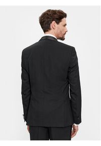 Hugo Garnitur Henry/Getlin241E1 50507120 Czarny Slim Fit. Kolor: czarny. Materiał: wełna, syntetyk #8