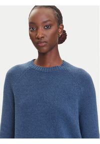 BOSS Sweter Febisan 50478315 Niebieski Regular Fit. Kolor: niebieski. Materiał: wełna #4