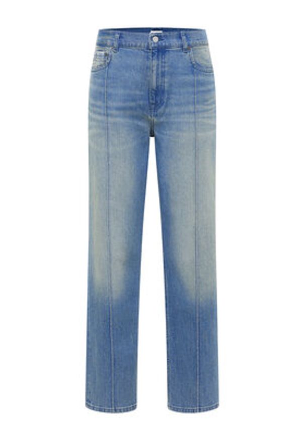 Mustang Jeansy Vermont 1016933 Niebieski Loose Fit. Kolor: niebieski