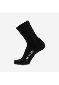 VAN RYSEL - Skarpetki Rowerowe 900. Kolor: czarny. Materiał: elastan, poliamid. Sport: kolarstwo #1