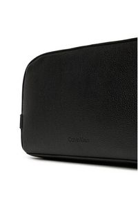 Calvin Klein Kosmetyczka Micropebble Washbag/Dopp Kit LV04D1036G Czarny. Kolor: czarny. Materiał: skóra #5